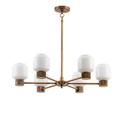 Lustre rond / ovale 6 lumières Billericay