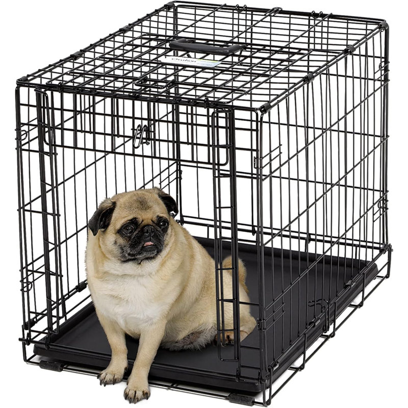 Cage pour chien avec porte simple 24 po Pets
