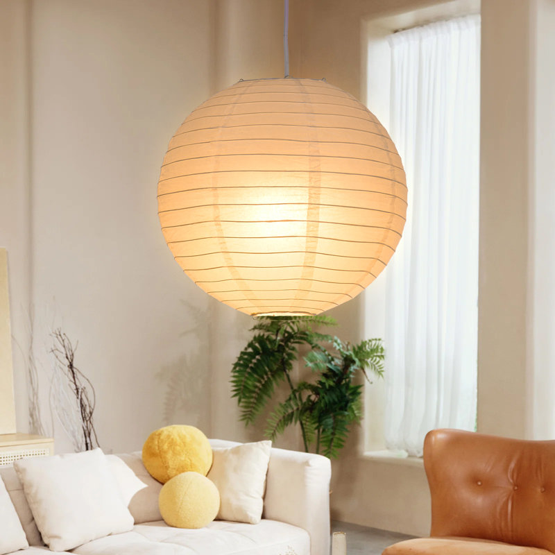 Ameira 1 - Light Sphere Pendant, 90.55cm H x 11.81cm W x 11.81cm D