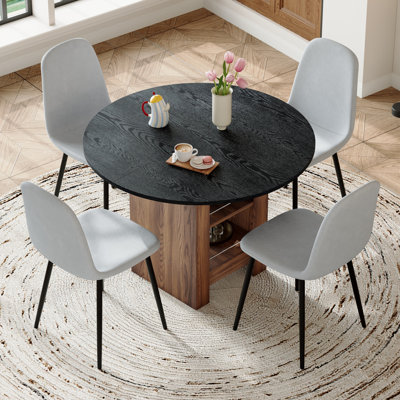 Modern Dining Table Sets(must Include Both Table And Chair) With Storage