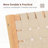 Wood Folding Chairs, Foldable Chairs Wooden Indoor Stackable Dining Chairs-1821338932