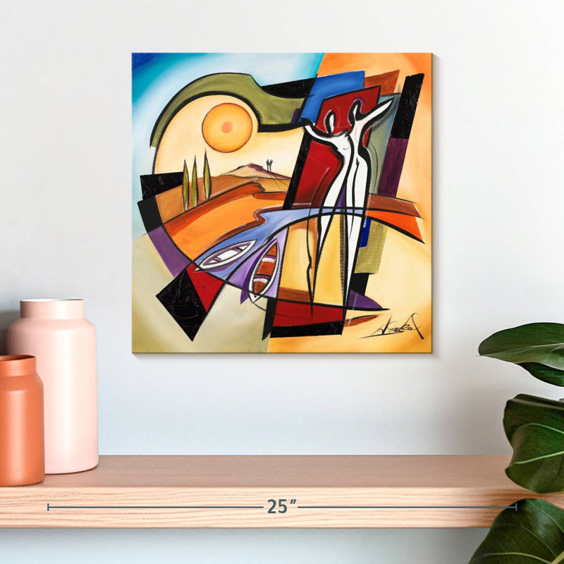 Tuscan Tableau, 16" H x 16" W