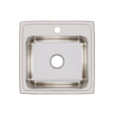 Évier de bar encastré Lustertone L 20 po x l 19 po