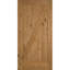 Porte de grange intérieure en Z non finie avec rail et quincaillerie Knotty Alder-46870074-46547904