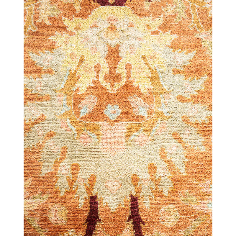 One-of-a-Kind 6' X 12'2" Hand Knotted Area Rug