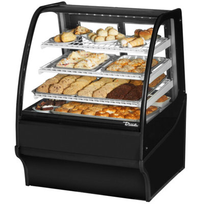 True TDM-DC-77-GE/GE-B-W 77 1/4" Curved Glass Dry Bakery Display Case WS-890TDC77GGBW