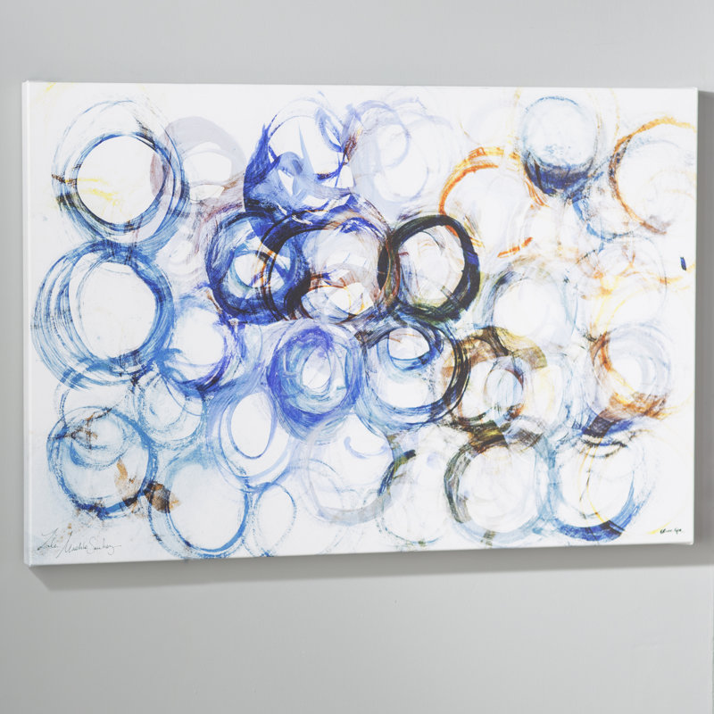 « go outside », impression sur toile tendue, H 20 po x l 30 po x P 1,5 po