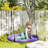HOMCOM Metal with Chains-109600221