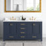 Souther 60" Double Bathroom Vanity with Top