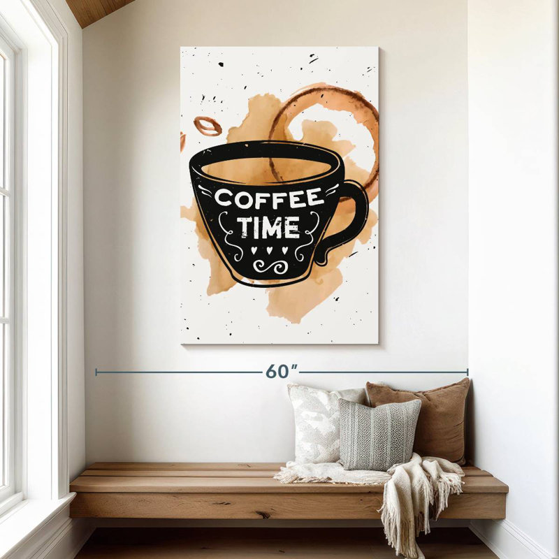 Yarlin Time For Coffee, 48" H x 32" W