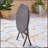 Bistro, with two upholstered chairs and a table, all wrapped in high quality wicker