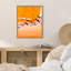 «Birds at Sunset» par Maupin, reproduction d'art sur toile encadrée-835043945