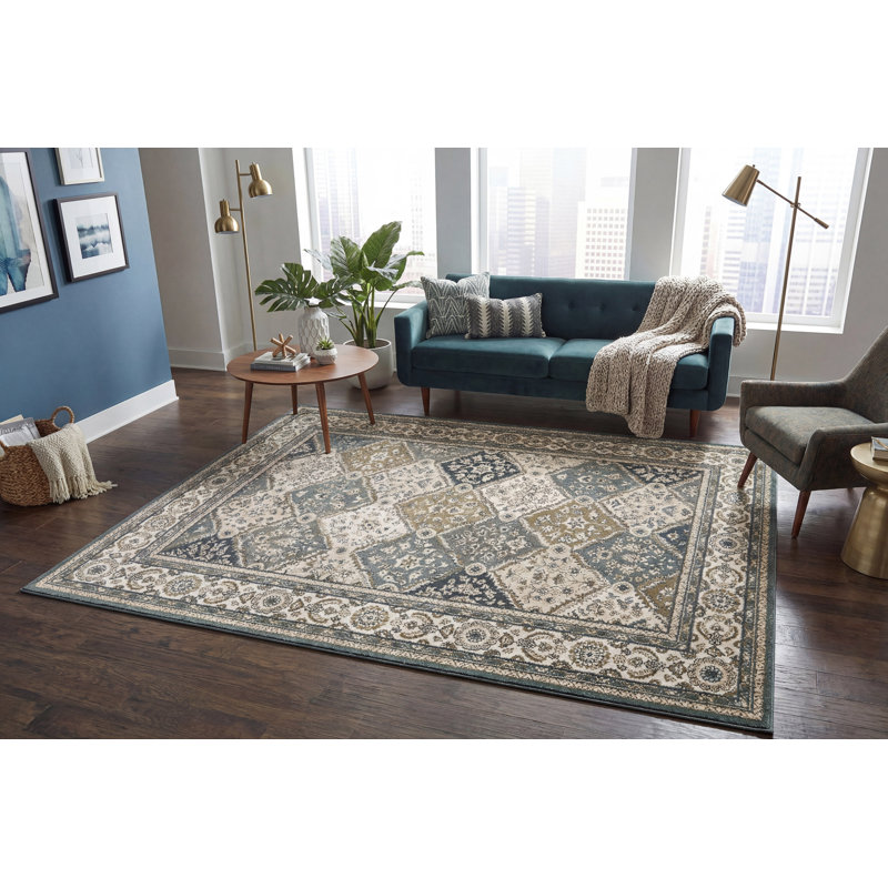 Mishawaka Oriental Indoor Rug, Rectangle 3'3" x 5'3"
