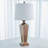 Regency Steel Standard Table Lamp