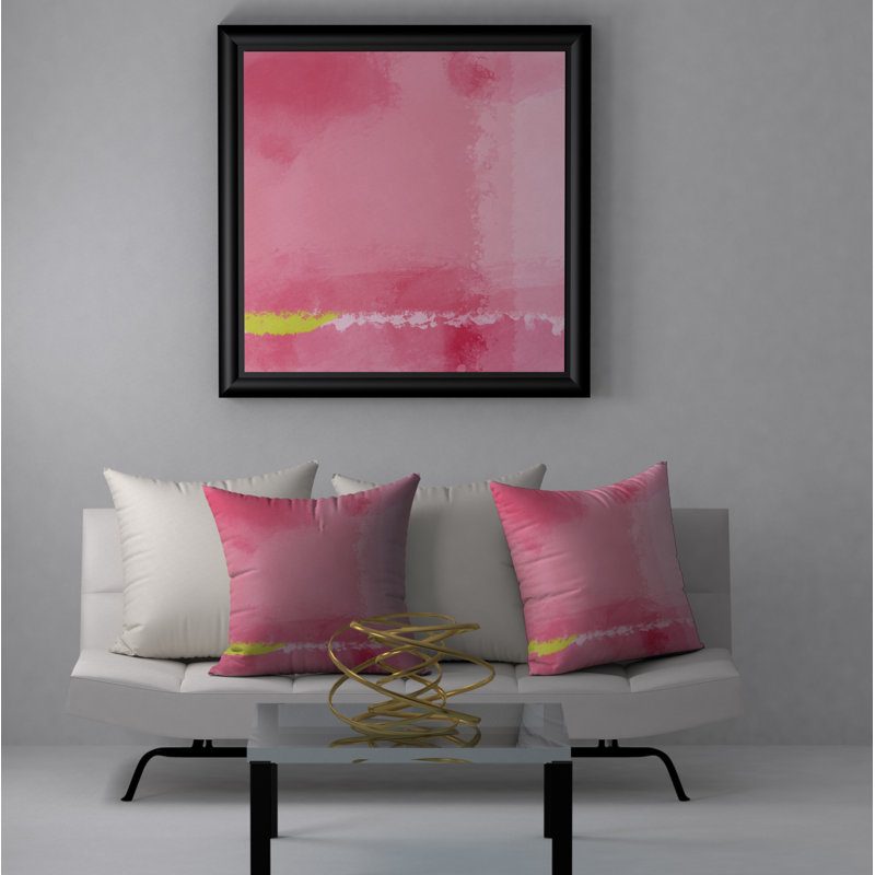 Reversible Throw Pillow, 24" x 24"