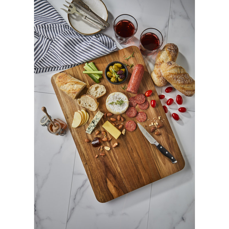 Swiss Diamond Acacia Wood Cutting Board, 24" x 16"