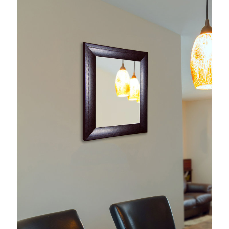 Arazeli Flat Wall Mirror, 32.75" H x 55.75" W