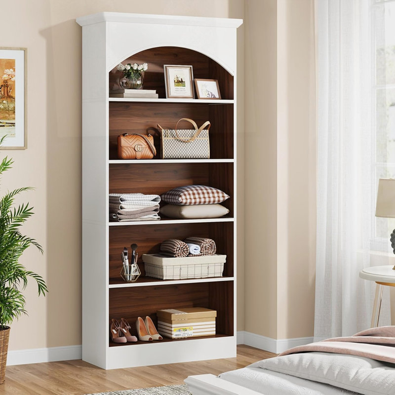 Bibliothèque 5 niveaux, (5 Shelves) 70.87"H x 31.5"W x 11.81"D