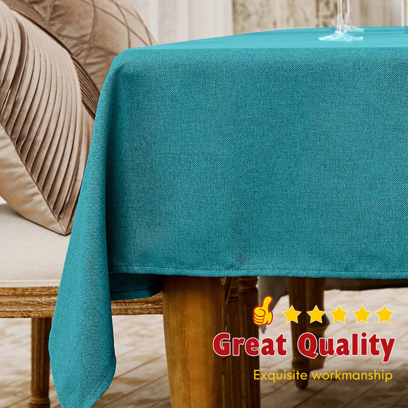 Janssen Wedding Tablecloth, Caribbean Blue, 55" x 95"