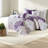 Reversible Floral Cotton Bedding Sets For Summer Comfort, King Size