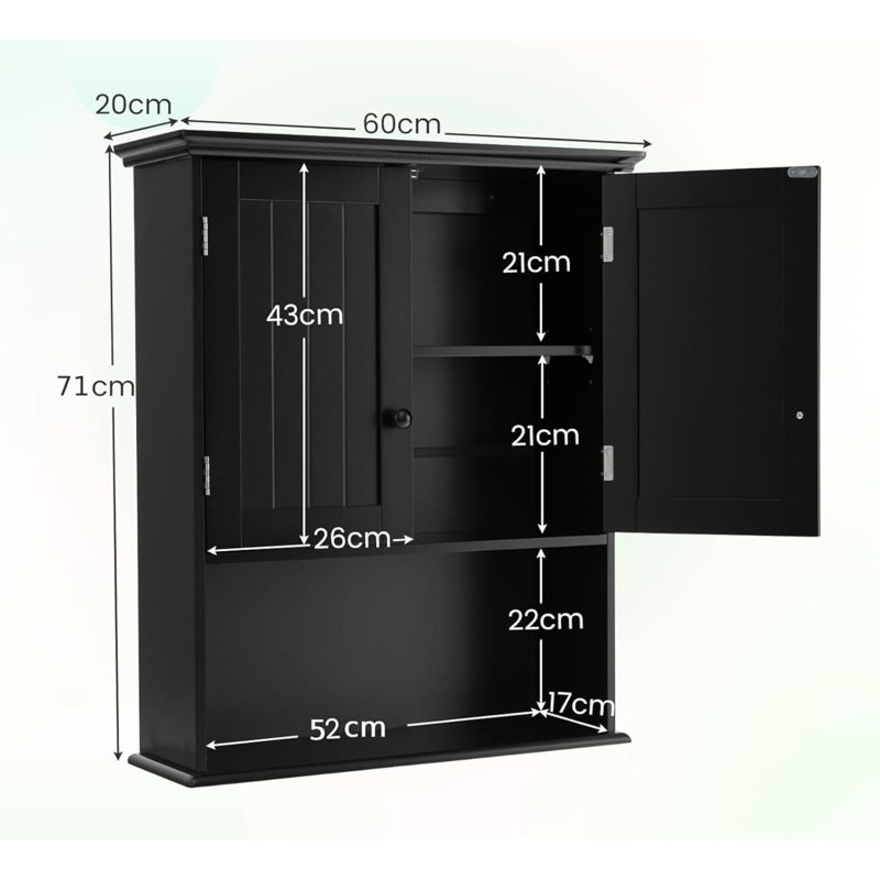 Mounting / Installation Required Bathroom Cabinet