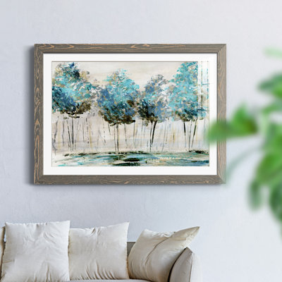 Printemps - peinture encadrée
