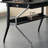 Black Rectangular Solid Wood  desk-1948323170