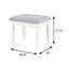 Ensemble de meuble-lavabo l 47,4 po, blanc / gris
