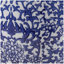 Lampe de table bleue en céramique