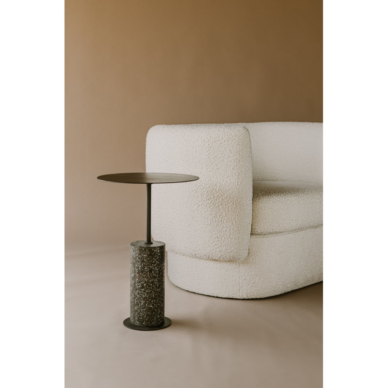 Keefe End Table, Black, Gray