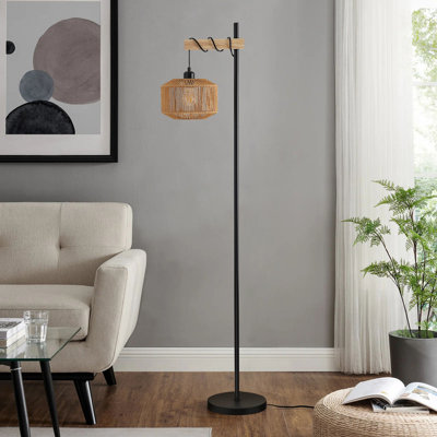 Alquan 160cm Polished Arched Floor Lamp