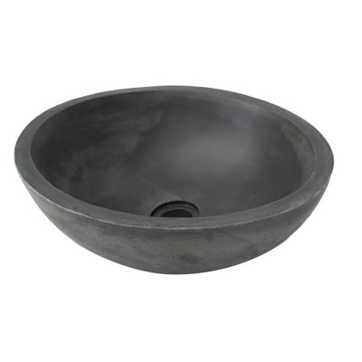 Lavabo de salle de bain ovale Caspar