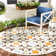 Amedee Performance Oriental Indoor/Outdoor Area Rug