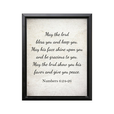 May The Lord Bless You