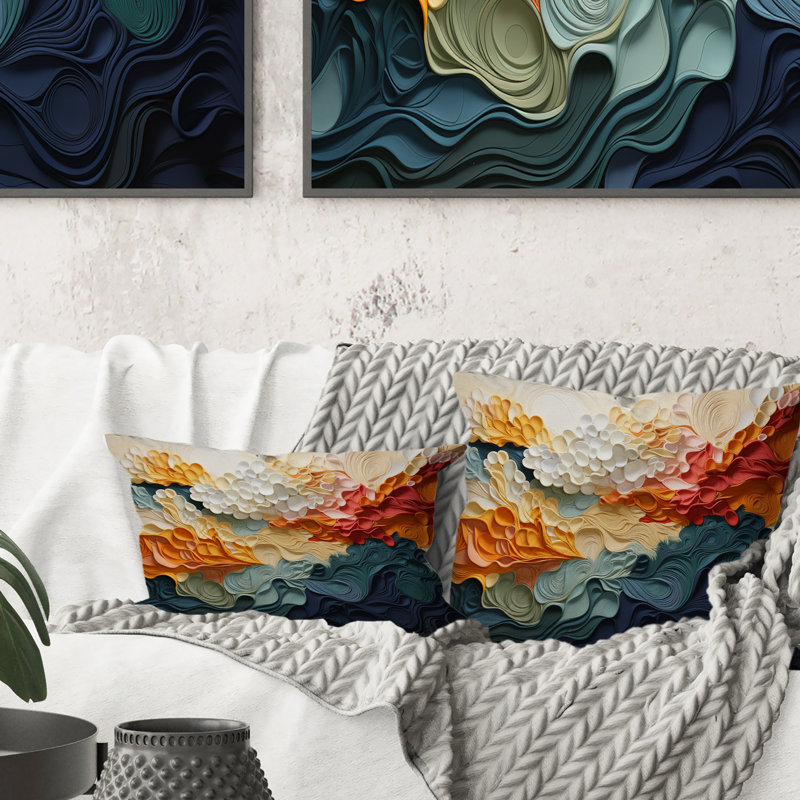 Coussin Bio Morphism Organic Forms VI - Bio Morphism