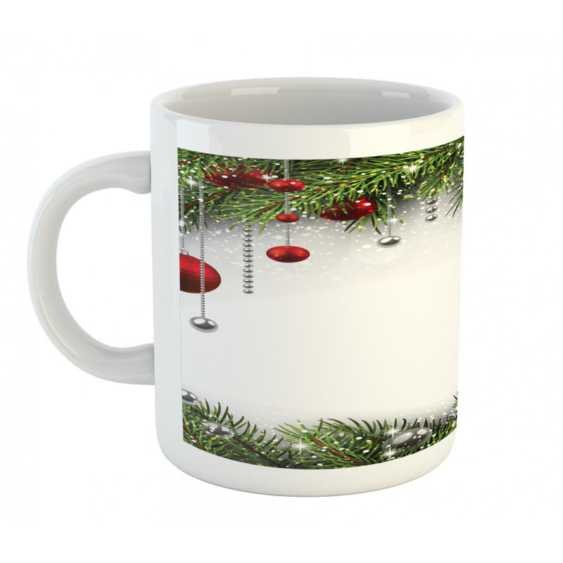 Grande tasse à café boule de pin