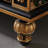 Hand-painted art deco storage sideboards.