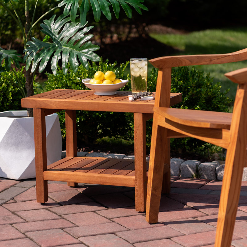 Novick Teak Shower Bench - Durable & Stylish | Wayfair