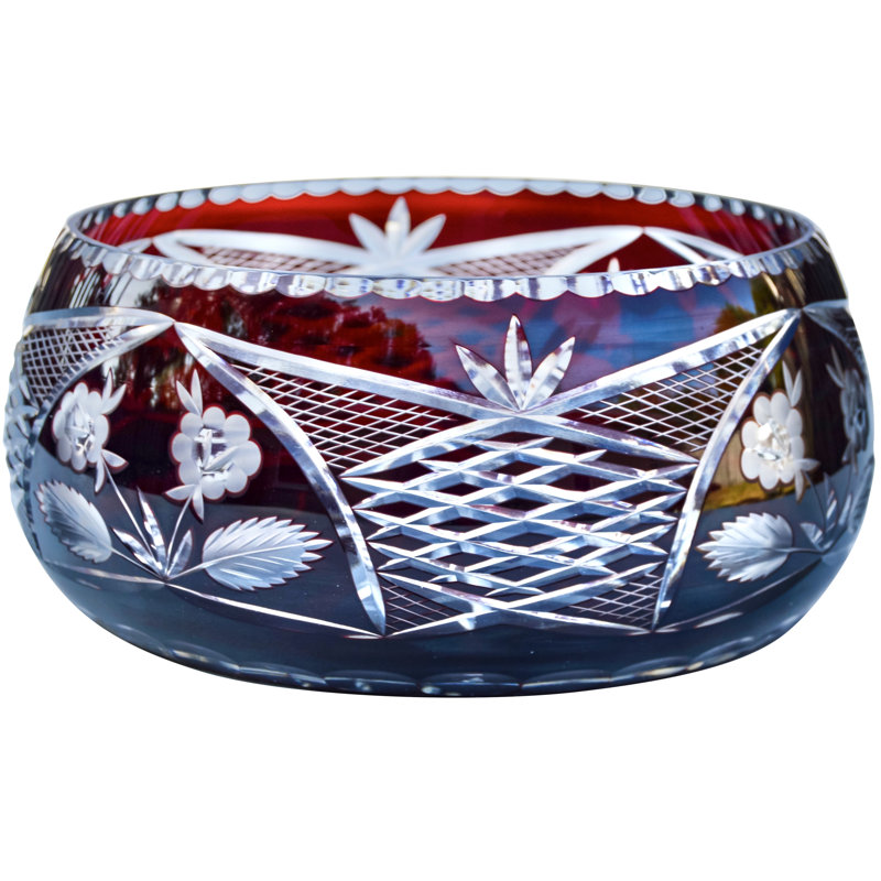 Handmade Crystal Decorative Bowl