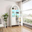 Armoire de rangement moderne à DEL avec bibliothèque avec portes Modern Smart-246734174