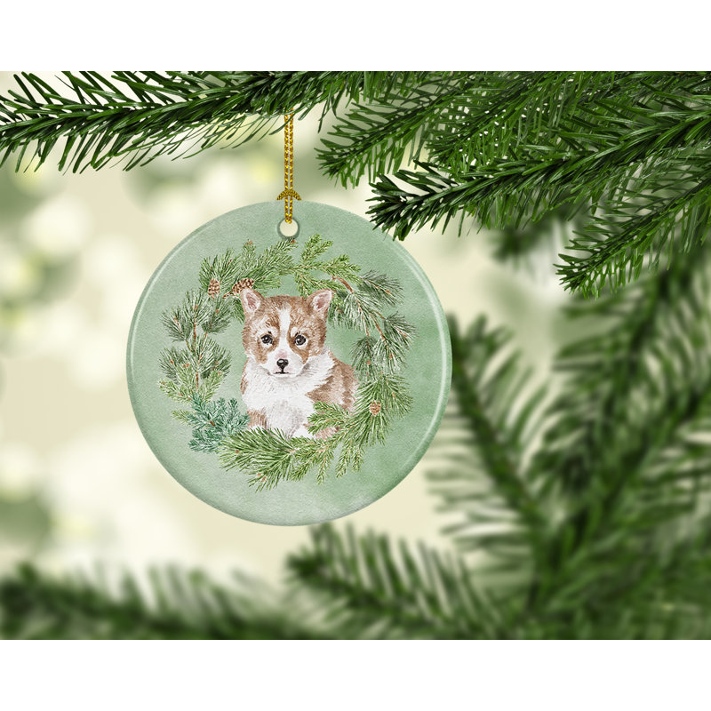 Ornement suspendu Corgi Puppy