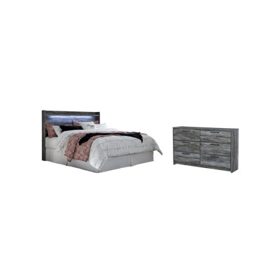 Ensemble de commode double 2 pièces Kaisee
