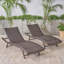 Chaise longue en osier Kauai Pe-262137149
