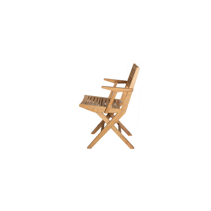 Flip Teak Folding Armchair