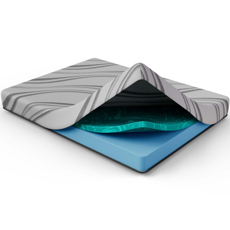 Advanced Cooling Memory Foam Mattress for Optimal Sleep Experience and Spinal Support, Twin, 8"