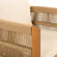 Ensemble de salle à manger en bois d'acacia durable pour des rassemblements de patio élégants