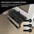 48" Single Bathroom Vanity Wall-mounted Floating vanities with Black Resin Stone Top,2 Drawers Modern for Small Bathroom-979592105-979592106