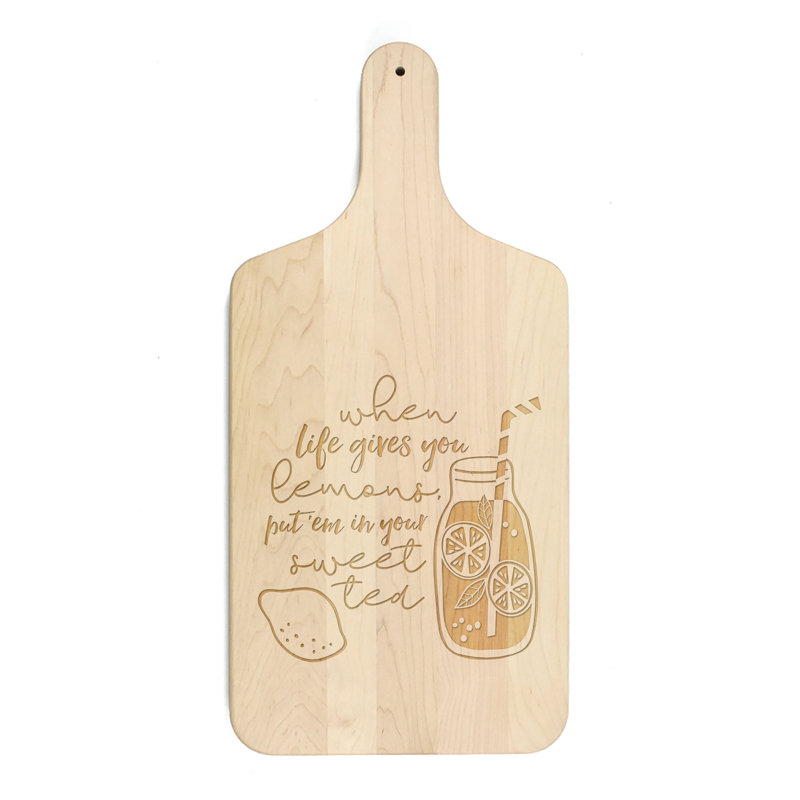 Lemons And Sweet Tea Cutting Board