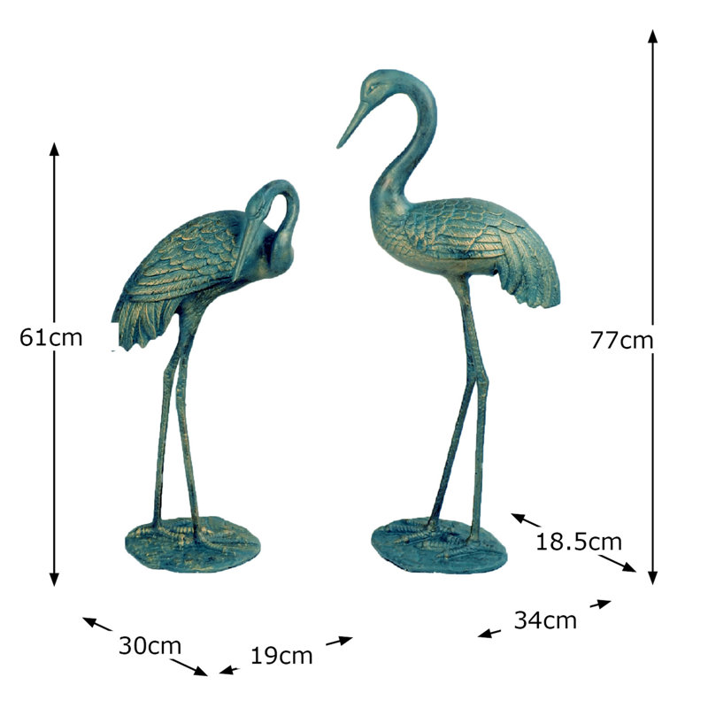Mackey Animals Weather Resistant Metal Garden Statue