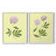 Pivoines en jaune I - reproduction encadrée de qualité supérieure - prête à être accrochée - aucun clou requis - aucun clou requis-1704816722-1704816726